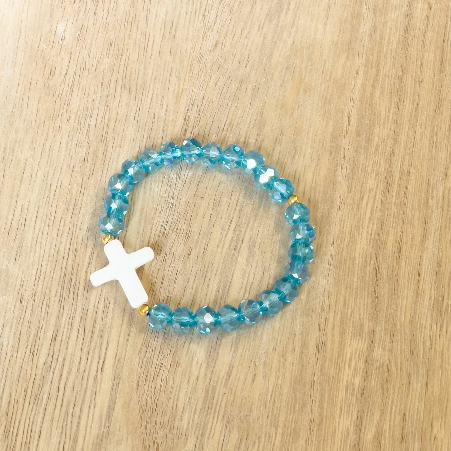 Celestial Blue Rosary