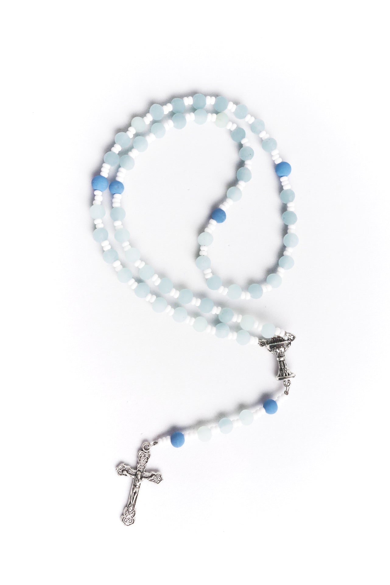 Happiness Rosary - Blue Silicone