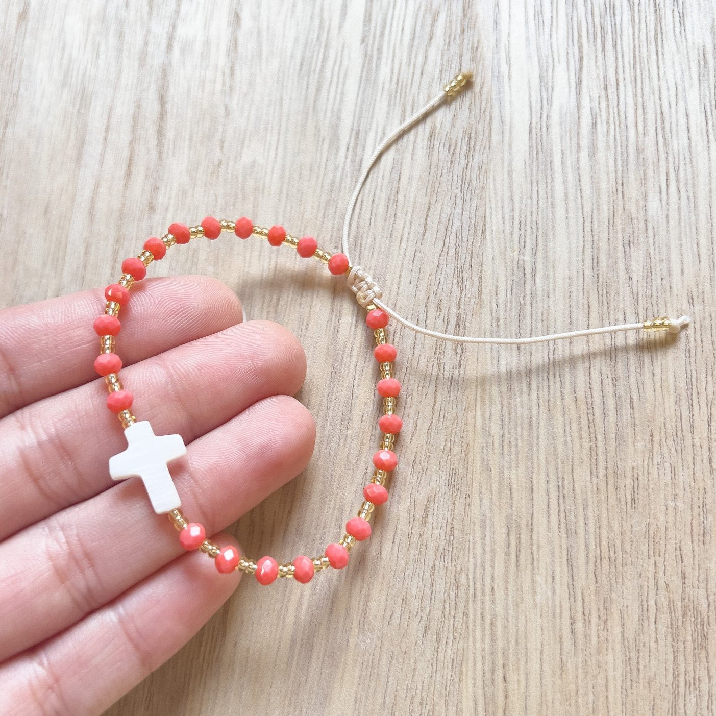 Single Cross Bracelet