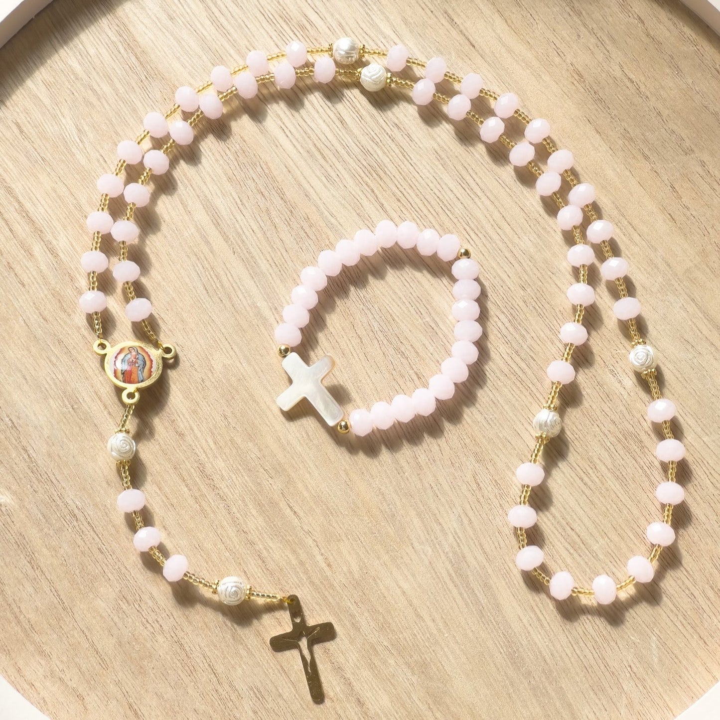Faith Duo : Rosary and Bracelet