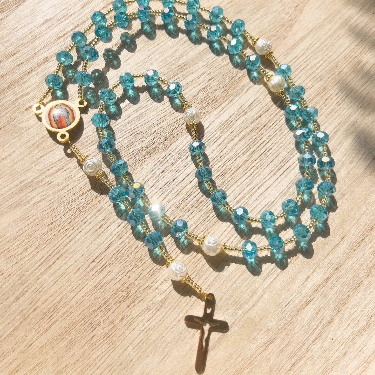 Guadalupe Rose Celestial Rosary