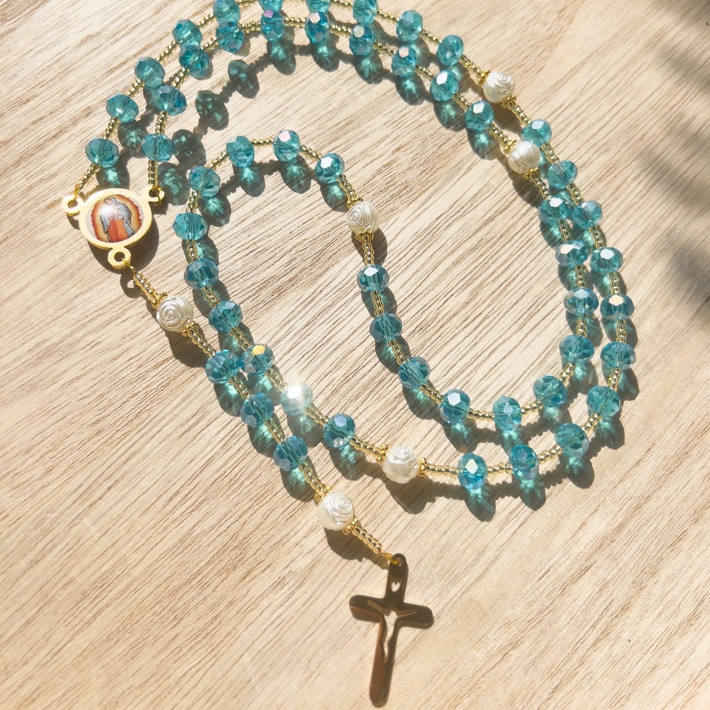 Faith Duo : Rosary and Bracelet