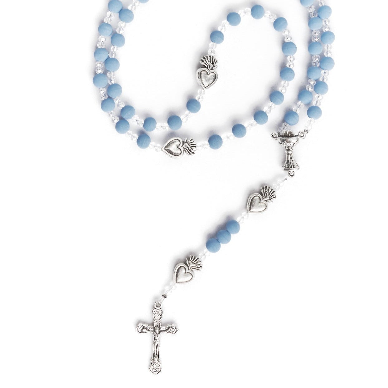 Holiness Rosary - Blue Silicone